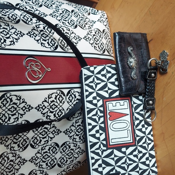 BRIGHTON Vintage My Sweet💝Valentine Neverfull Set - Picture 15 of 16